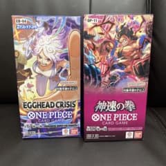 ONE PIECEカードゲーム 2BOX EGGHEAD CRISIS 神速の拳 - メルカリ