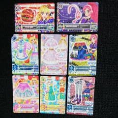 アイカツカード＊8枚セット＊マクドナルドのサムネイル