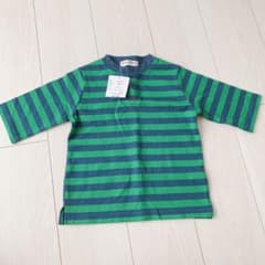 【minico様専用】《新品》7分袖　ボーダーシャツ　子供服　サイズ100のサムネイル