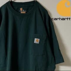 Carhartt/ S/S POCKET T-SHIRT/XL/ハンターグリーンのサムネイル