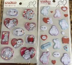 ディズニー ベイマックス ウォーターシール、ふわふわシール 2種セットのサムネイル