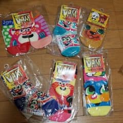 グラグラ　jam  靴下　 新品未使用　6足セット　送料込のサムネイル