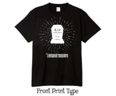 Graveyard TシャツFrontプリントver. Lサイズのサムネイル