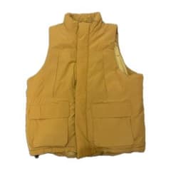 Perushu イエロー ダウンベスト