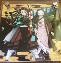 鬼滅の刃 ガラス時計のサムネイル