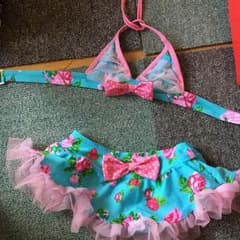 子供用♡フリフリビキニのサムネイル