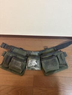 腰袋 ツールベルト グリーン 作業用 - メルカリ