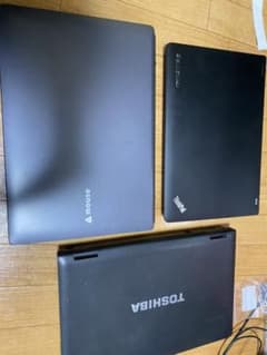 値下げ！Mouse Lenovo Toshiba パソコン3台　お得！のサムネイル