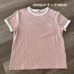 【未使用】UNIQLO ピンク キッズTシャツのサムネイル