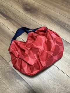 シュパット　赤いドット柄エコバッグのサムネイル