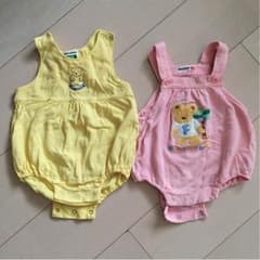 ミキハウス60、70㎝2枚セットのサムネイル