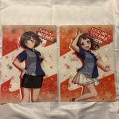 バンドリ ローソン クリアファイルのサムネイル
