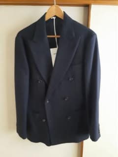 KAPTAN SUNSHINE ダブルブレストジャケット 38 ネイビー - メルカリ