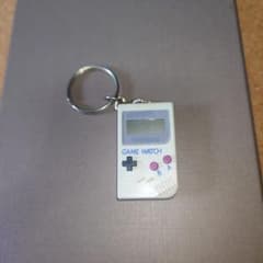 レトロ ゲームボーイ型 デジタル時計 キーホルダー GAME WATCHのサムネイル