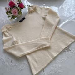 エムズグレイシー カタログ掲載 お色違い両サイド肩リボンデザイン