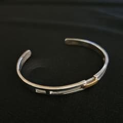 Stainless Steel ■ダブルラインバングルのサムネイル