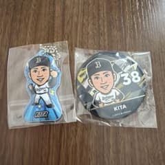 オリックス　来田選手　キーホルダー、缶バッジのサムネイル