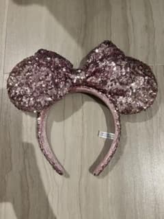 ディズニー カチューシャ ピンク スパンコールのサムネイル