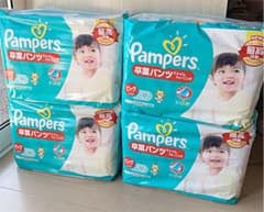 moi様専用　パンパース 卒業パンツ ビッグ(32枚入)×4パックプラス1パックのサムネイル