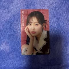 櫻坂46 松田里奈 グリーティングカード チェキ まつりのグリーティングカード🐴 #松田里奈 #櫻坂46