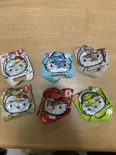 ハローキティ・ロディ アクリルキーホルダー 6個セットのサムネイル
