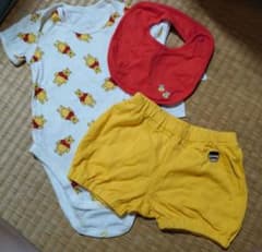UNIQLO ベビー くまのプーさん ロンパース 70のサムネイル