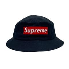 Supreme シュプリーム バケットハット ブラック 黒 - メルカリ