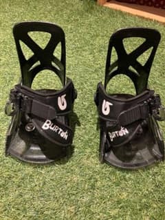 Burton スノーボードビンディング キッズ　gromブラックのサムネイル