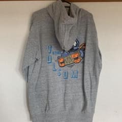 VOLCOM パーカー　グレーのサムネイル
