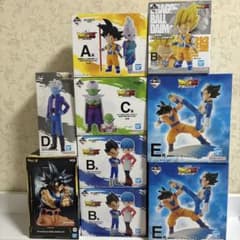 ドラゴンボール フィギュア 一番くじ 9点セットのサムネイル