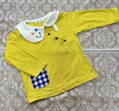 ベイビーチアー　ネコ襟トップス　トレーナーのサムネイル