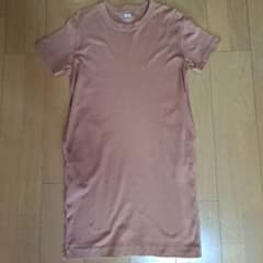 Thumbnail of UNIQLO U クルーネックTワンピース オレンジ 150