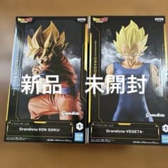 ⭐︎未開封 Grandista ベジータ 孫悟空 フィギュアのサムネイル