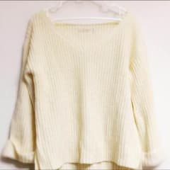 アイボリー ニット 新品のサムネイル