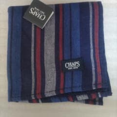 未使用　CHAPS ストライプ タオルハンカチのサムネイル