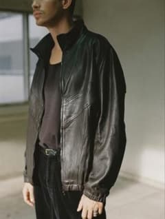 LIDNM/FADED SHEEP SKIN TRACK JACKETのサムネイル
