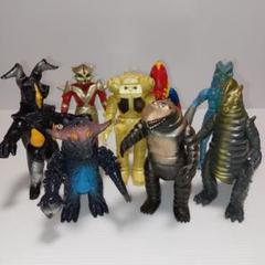 ウルトラマン　ウルトラ怪獣　旧サイズ　58体まとめ売り！当時物ソフビ ウルトラマン 旧ウルトラ怪獣まとめ売り18体！当時物ソフビ