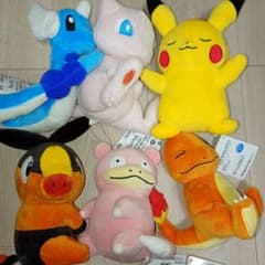 ポケモン ぬいぐるみ まとめ売り しっぽみてみてヤドン　やさしいきもち　ミュウ他