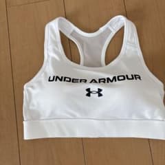 UNDER ARMOUR スポーツブラ ホワイト Lサイズのサムネイル