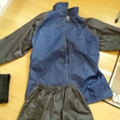 美品レインスーツ　レインウェア　バイク　カッパLLのサムネイル