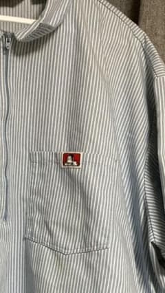90s USA製 ハーフジップ BEN DAVIS ワークシャツ TALONのサムネイル