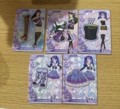 アイカツセクシー トップス・シューズ 5枚セットのサムネイル