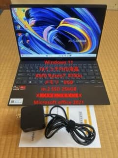 asus zenbook UM425l Ryzen7機 美品Office 顔認証 - メルカリ