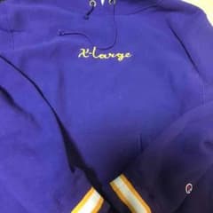 XLARGE パーカー 紫のサムネイル
