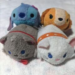 ディズニーストア ツムツム ぬいぐるみ 4点セットのサムネイル
