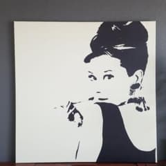 IKEA オードリーヘップバーン 壁掛け アートのサムネイル