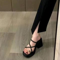 SHEIN　厚底サンダルのサムネイル