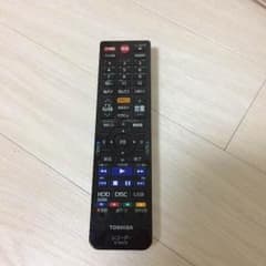 TOSHIBAレコーダーリモコンのサムネイル