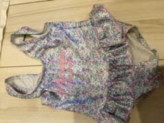 Marague ベビー水着 女の子 80cm 花柄 フリルのサムネイル