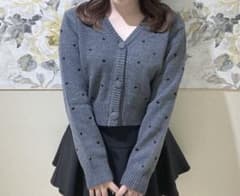 evelyn 限定ハートカーディガンのサムネイル